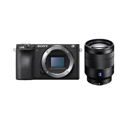 Sony A6500 ILCE-6500 hybride 24.2 mpix Noir + objectif SEL 24-70MM F4 ZA OSS