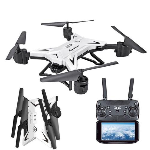 2019 Pliable Wifi Fpv Rc Quadcopter Drone Avec 1080p 5.0mp Caméra Selfie Drone Aloha3103-Générique