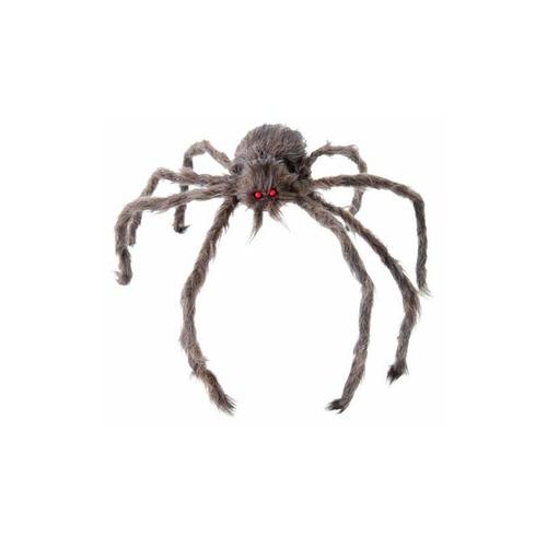 Araignée Géante Grise En Peluche 60 Cm