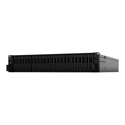 Synology FlashStation FS6400 - Serveur NAS - 24 Baies - rack-montable - RAID RAID 0, 1, 5, 6, 10, JBOD, RAID F1 - RAM 32 Go - Gigabit Ethernet / 10 Gigabit Ethernet - iSCSI support - 2U
