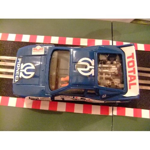 Scalextric Lancia Rally 037 Blue Ref.4073 Con Luz Made In Spain-Scalextric