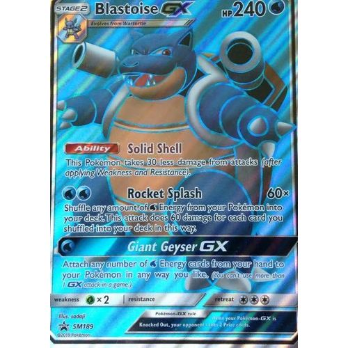 Blastoise Gx Sm189 ( Tortank )