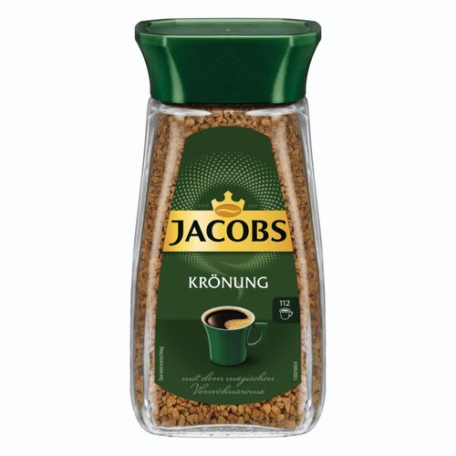 Jacobs Krönung, Café Soluble, Café Instantané, Pot En Verre, 200 G