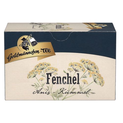 Goldmännchen Thé Fenouil / Anis / Carvi, Thé De Thuringue, 20 Sachets Emb. Ind.