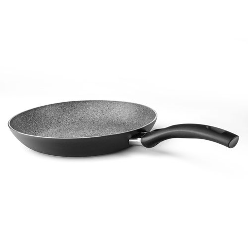 Ballarini Bologna Granitium, Poêle Plate, Frire, Induction, Noir-Mat, 20 Cm