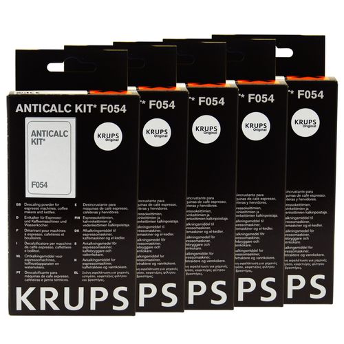 Krups Kit Anti-Calcaire* F054 Détartrant, Produit Nettoyant Pour Machines À Café