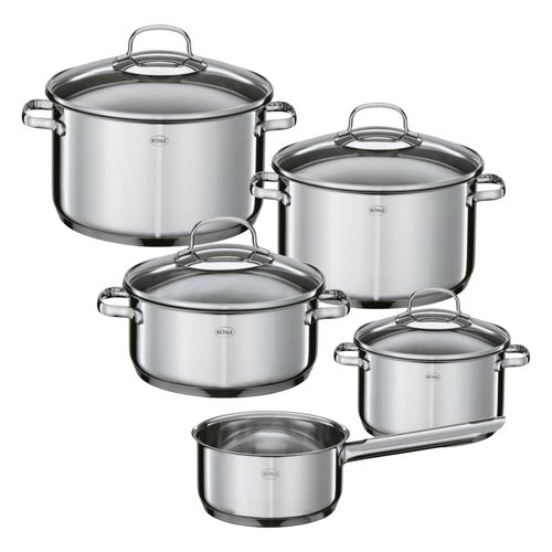 Rösle Elegance Set De Casseroles Et De Marmites 5pce Casserole Marmite Casserole