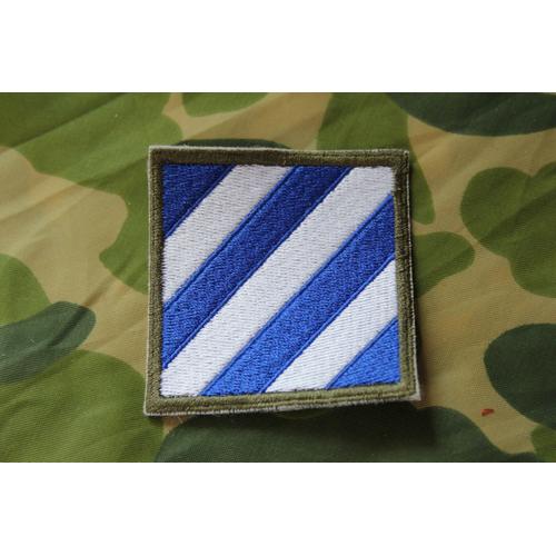 Insigne Tissu De La 3eme Infanterie De Division Us Ww2