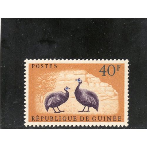 Timbre-Poste De La République De Guinée (Pintades)