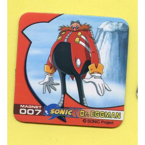 Aimant Magnet Sega Sonic Dr Eggman N7