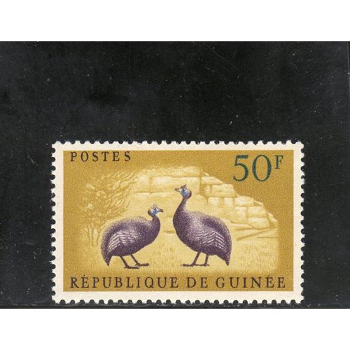 Timbre-Poste De La République De Guinée (Pintades)