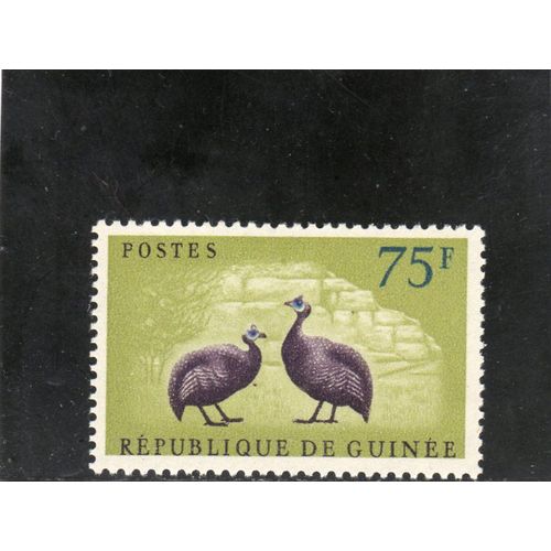 Timbre-Poste De La République De Guinée (Pintades)