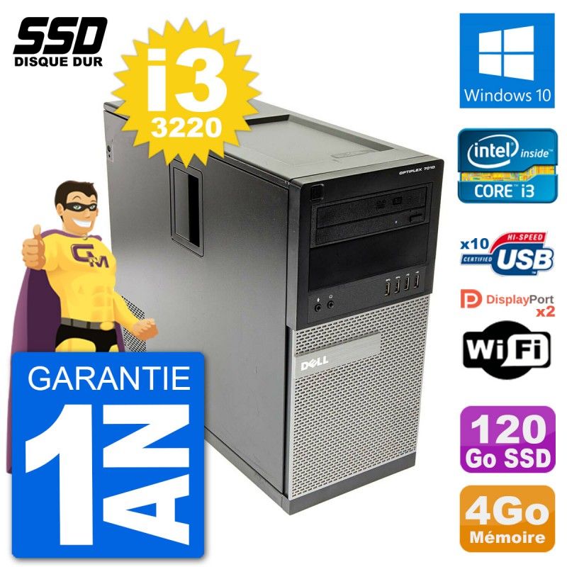 PC de Bureau reconditionné - Dell Optiplex 7060 Micro - i5 8500T