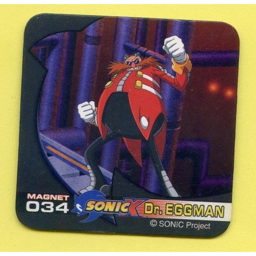 Aimant Magnet Sega Sonic Dr Eggman N34