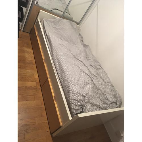 90x200 Lit Sommier A Lattes Ikea Matelas Ikea Mavlik Rakuten Paris 11 Paris Retrait Sur Place