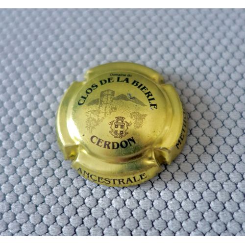 Capsule Cerdon . Clos De La Bierle. Méthode Ancestrale