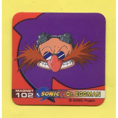 Aimant Magnet Sega Sonic Dr Eggman N102