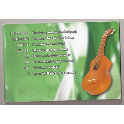 L'ukulele, C'est Bien! Version 2016 - Livret Seul