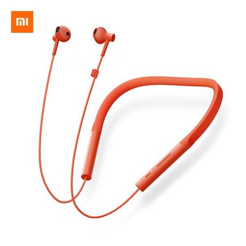 Xiaomi Neckband Collier Bluetooth 4.2 Écouteurs avec micro Headset Chargement rapide Casque de spor