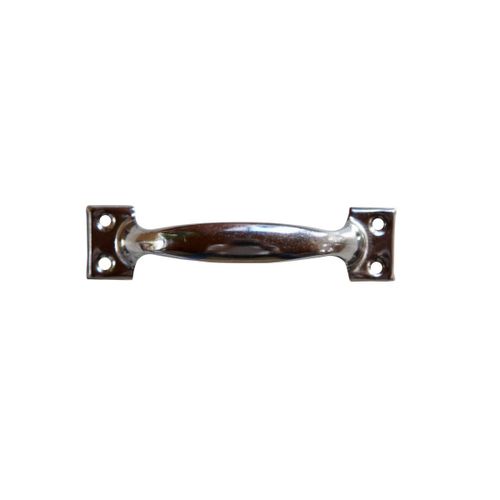 12 Poignées Fonte Aluminium Patinée 13 - Argent