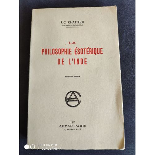 La Philosophie Ésotérique De L'inde