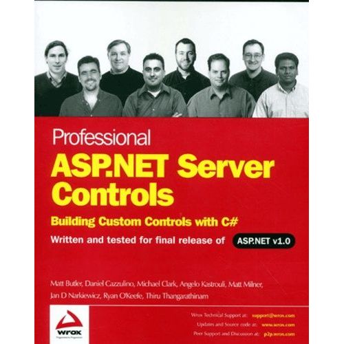 Professional Asp.Net Server Controls - Building Custom Controls With C#