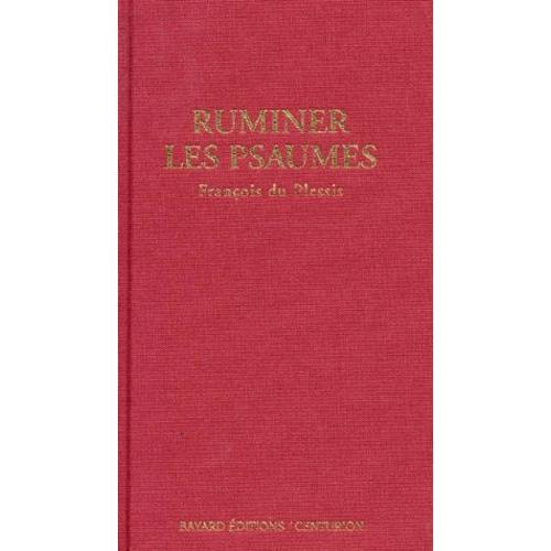 Ruminer Les Psaumes