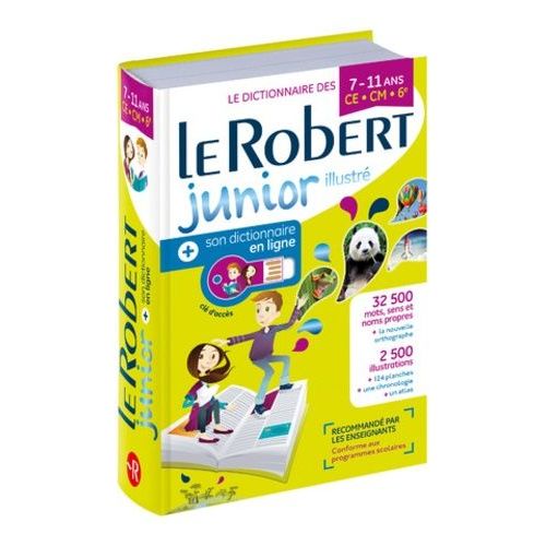 Le Robert Junior Illustré 7-11 Ans Ce-Cm-6e