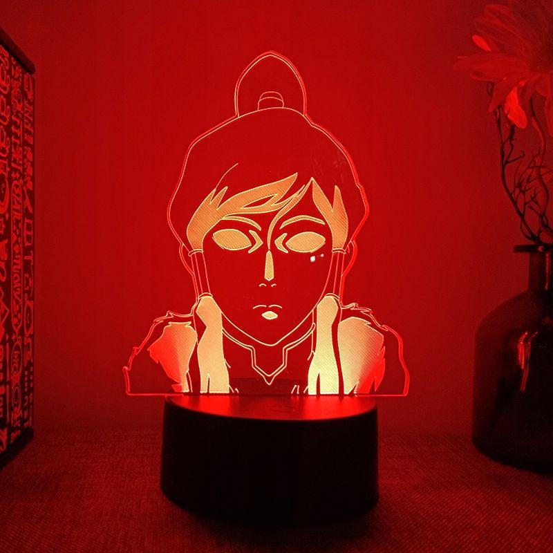 Lampe 3d Adapte  Avatar, Le Dernier Matre De L'air Korra,... - 5