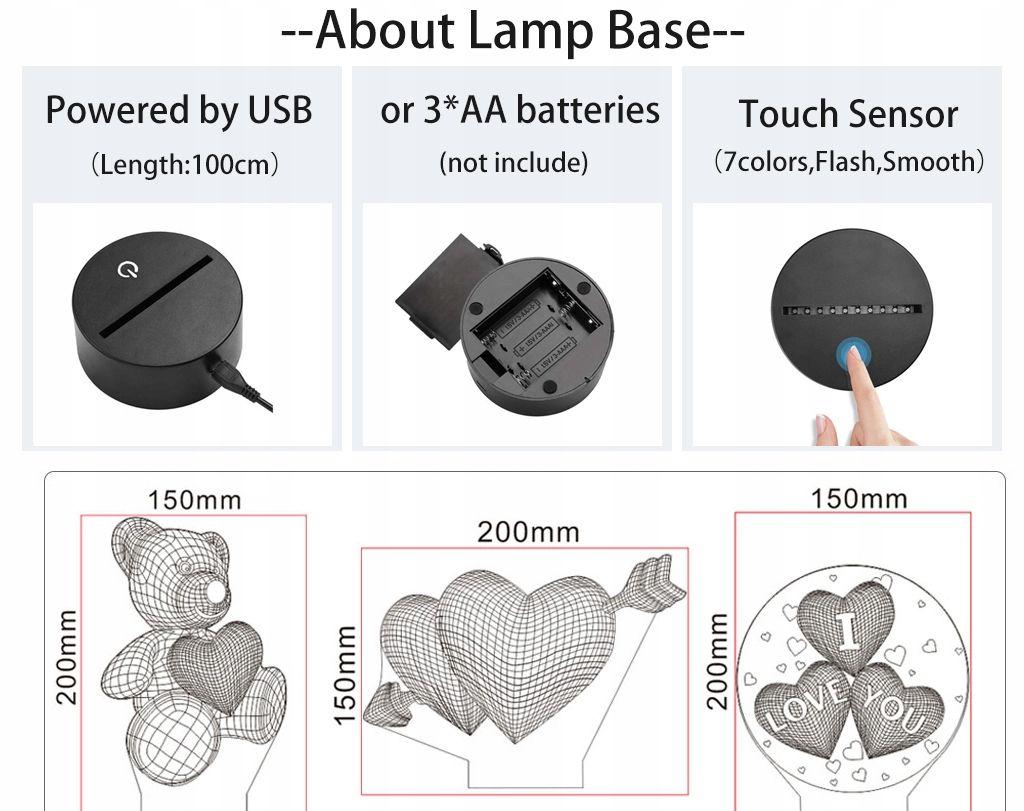 Lampe 3d Adapte  Avatar, Le Dernier Matre De L'air Korra,... - 9