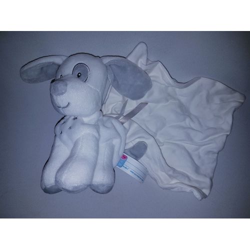 Doudou Cajou Mouchoir Chien Sucre D'orge Bleu Blanc Gris Étoile Naissance Éveil Jouet Enfant Peluche Eveil Soft Toys