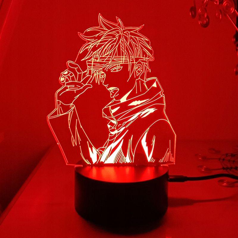 Lampe Led 3d Adapte  Jujutsu Kaisen Gojo Satoru, Lampe De ... - 3