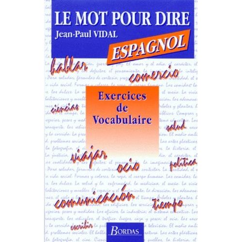 Espagnol - Exercices De Vocabulaire