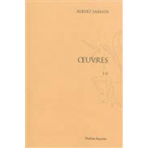 Oeuvres (1924-1925) - En Deux Volumes