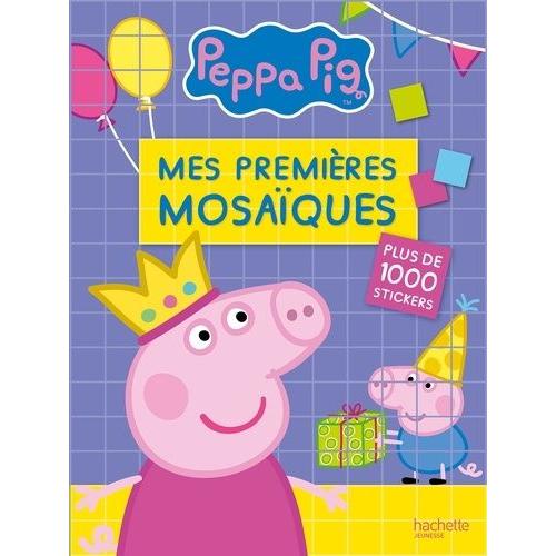 Mes Premières Mosaïques Peppa Pig - Plus De 1000 Stickers