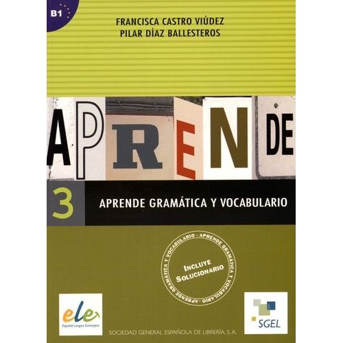 Aprende Gramatica Y Vocabulario 3 B1