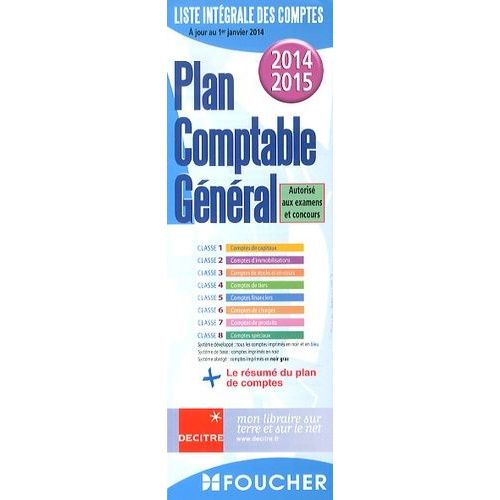 Plan Comptable Général 2014-2015