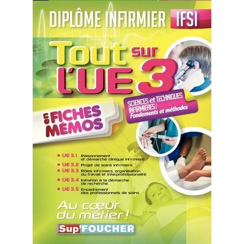 Tout Sur L'ue 3 En Fiches Mémos - Sciences Et Techniques Infirmières, Fondements Et Méthodes