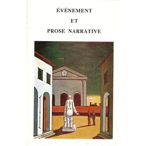 Evènement Et Prose Narrative