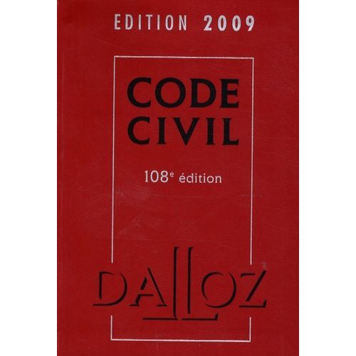 Code Civil 2009