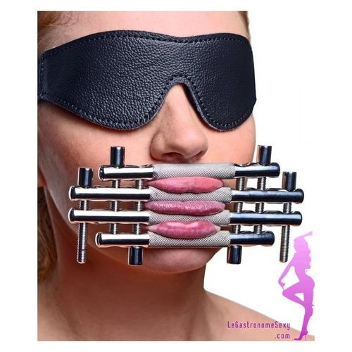 Shut Up ! Presse De Langue - Accessoire De Torture & Soumission Bdsm