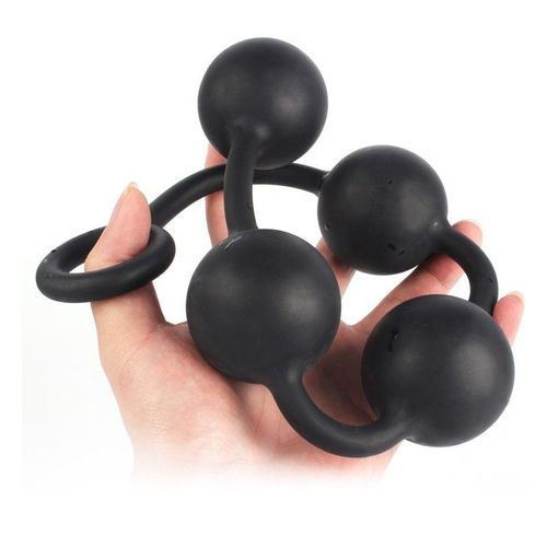Chapelet De Boules Anal Xxl En Silicone