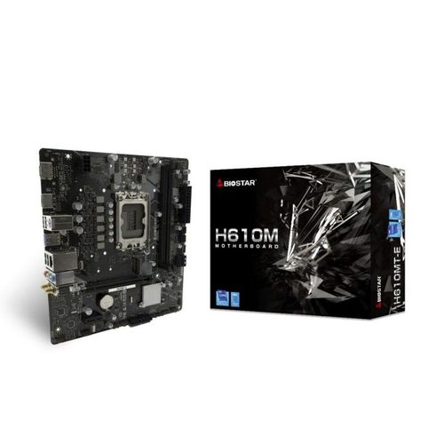 Biostar H610MTE LGA 1700 INTEL H610 2xDDR4 4SATA3 HDMI