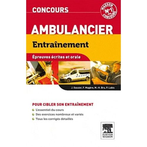 Concours Ambulancier - Epreuves Écrites Et Orale