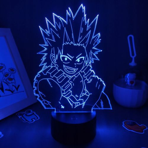 Lampe À Lave Adaptée À L'anime My Hero Academia, Lampe De Chevet, Veilleuse Af7450