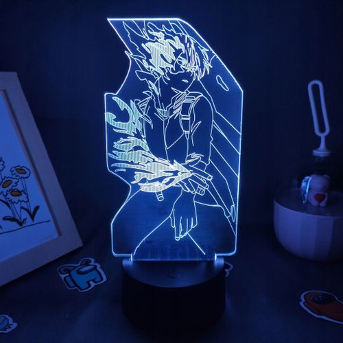 Lampe À Lave 3d My Hero Academia, Lampe De Chevet, Veilleuse Af7761