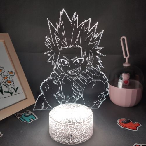 Lampe À Lave Adaptée À L'anime My Hero Academia, Lampe De Chevet, Veilleuse Af7440