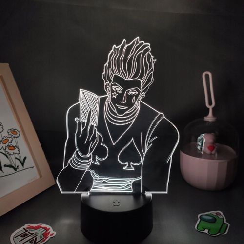 Lampe À Lave 3d Hunter X Hunter, Lampe De Chevet, Veilleuse Af7448
