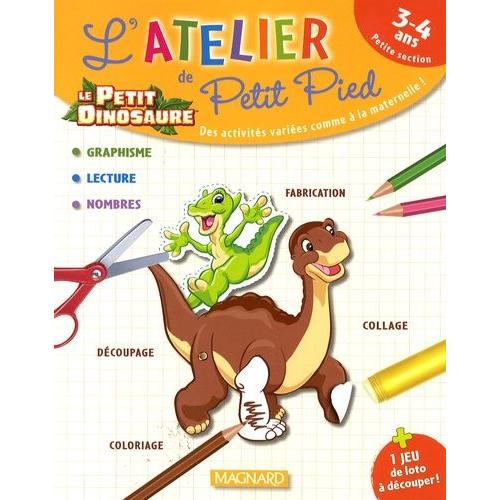 Le Petit Dinosaure, Ps - L'atelier De Petit Pied