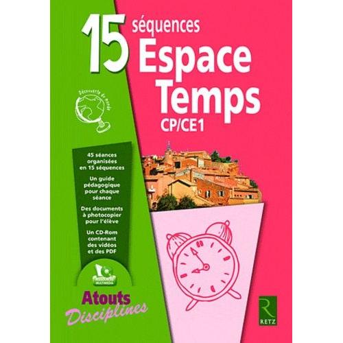 15 Séquences Espace Temps Cp Ce1 - (1 Cd-Rom)